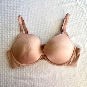 Soma Stunning Push Up Bra 40D Nude‎ Beige Smooth Molded Underwire